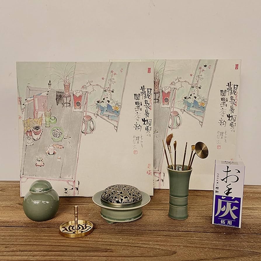 Amazon｜粉末香炉、中国 お香 セット、香道具，香炉キットツール